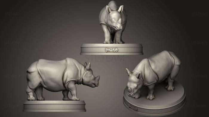 Статуэтки животных Rhino
